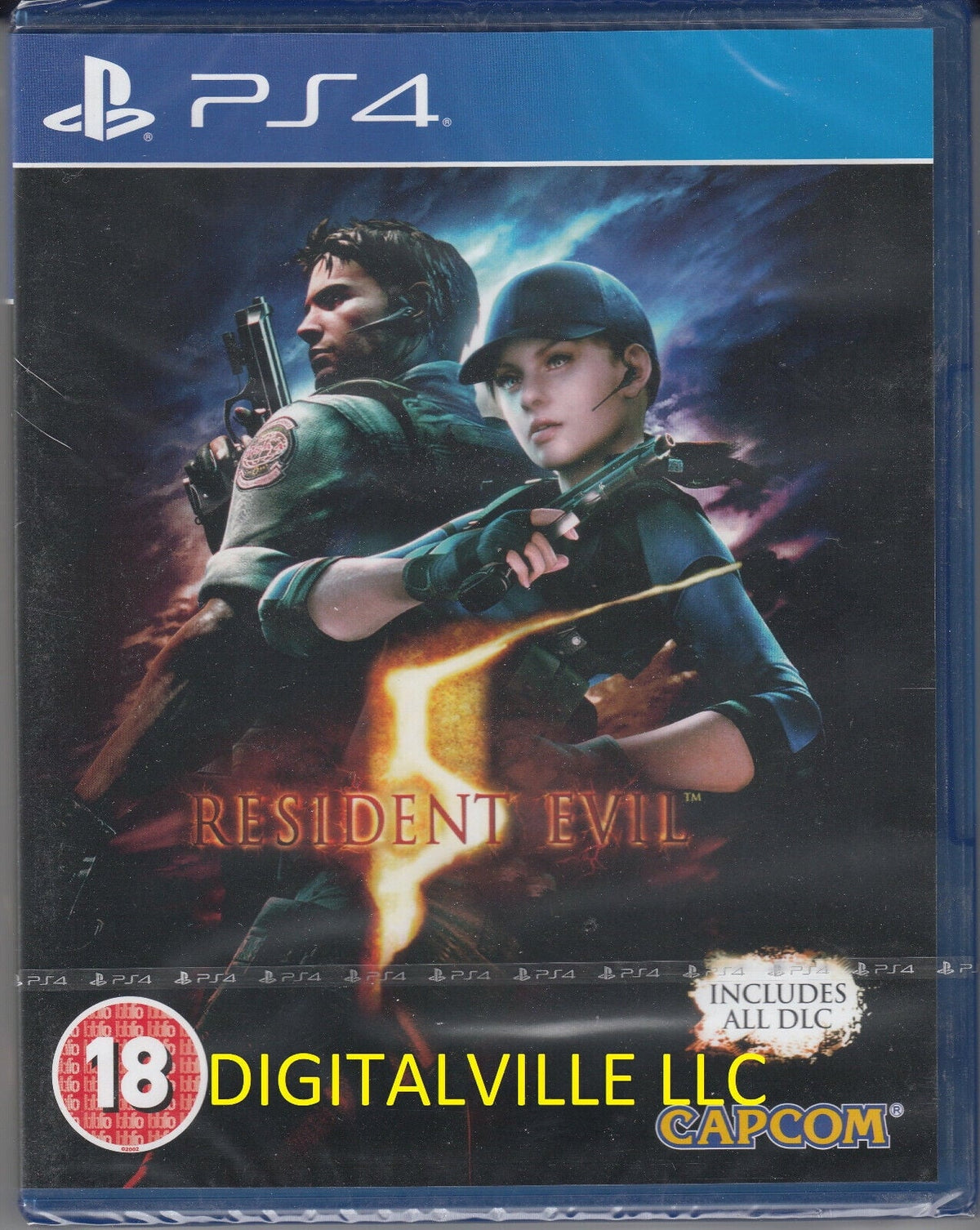 factory HD PS4 Sealed 5 New Brand Resident Evil