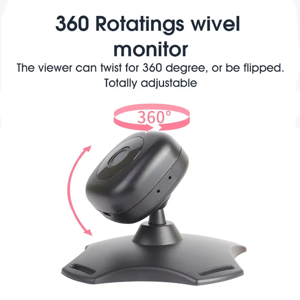 Anself Baby - with 360° Powered USB Mirror Car Camera Vision and Night Rotation Wireless
