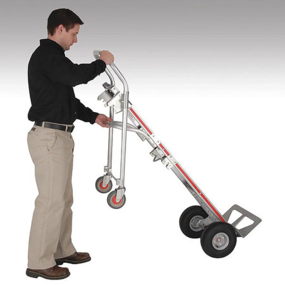 Magliner GMK81UA4 10 Convertible Pneumatic Wheels lbs - Hand Truck in. 500 Senior Gemini