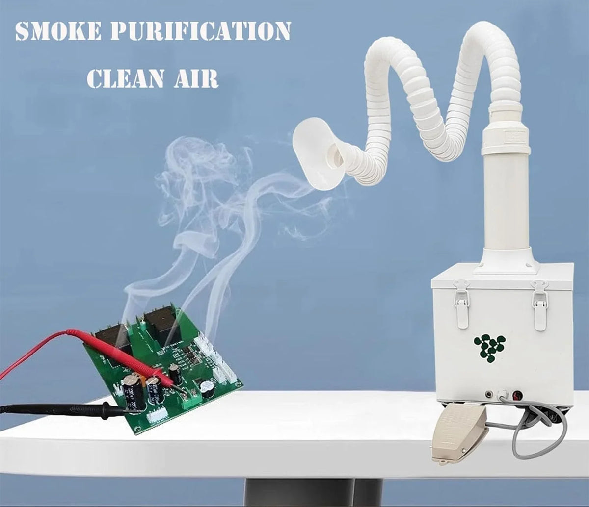 Dry Purifier Portable 12V Fume Smoke with Smoke Extractor Welding Purifier Switch Welding Foot