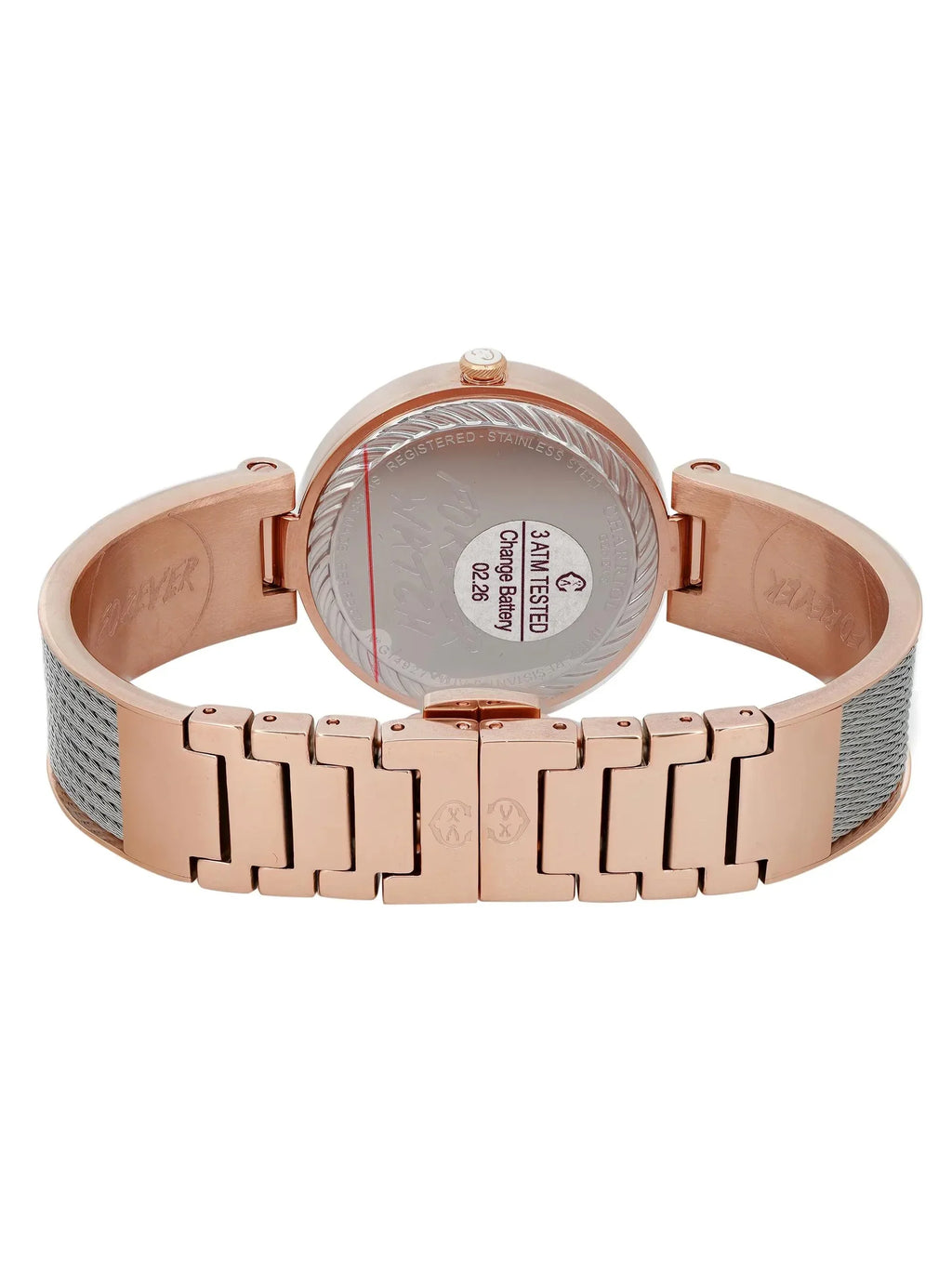 Tiger Forever Steel Ladies FE32.102.029 Charriol Watch Pre-owned New) (Like