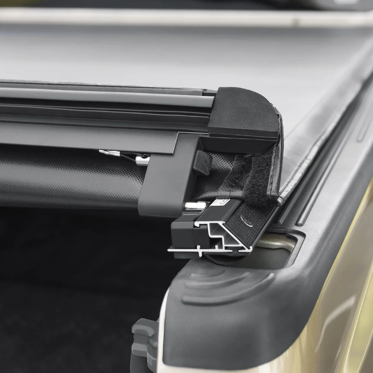 Ram Dodge Drive 02-18 Auto Roll Cover 1500 Soft Tonneau 6.5Ft Bed Truck Bed up Fits