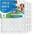 to 700 Air Pack & WICKED by Air USA 8 AIR. AC MPR AIRX 20x24x1 Electrostatic 4 Conditioner Pleated FPR Furnace Comparable Made FILTERS 20x24x1 Premium Filter Filters MERV CLEAN Filter HVAC 5