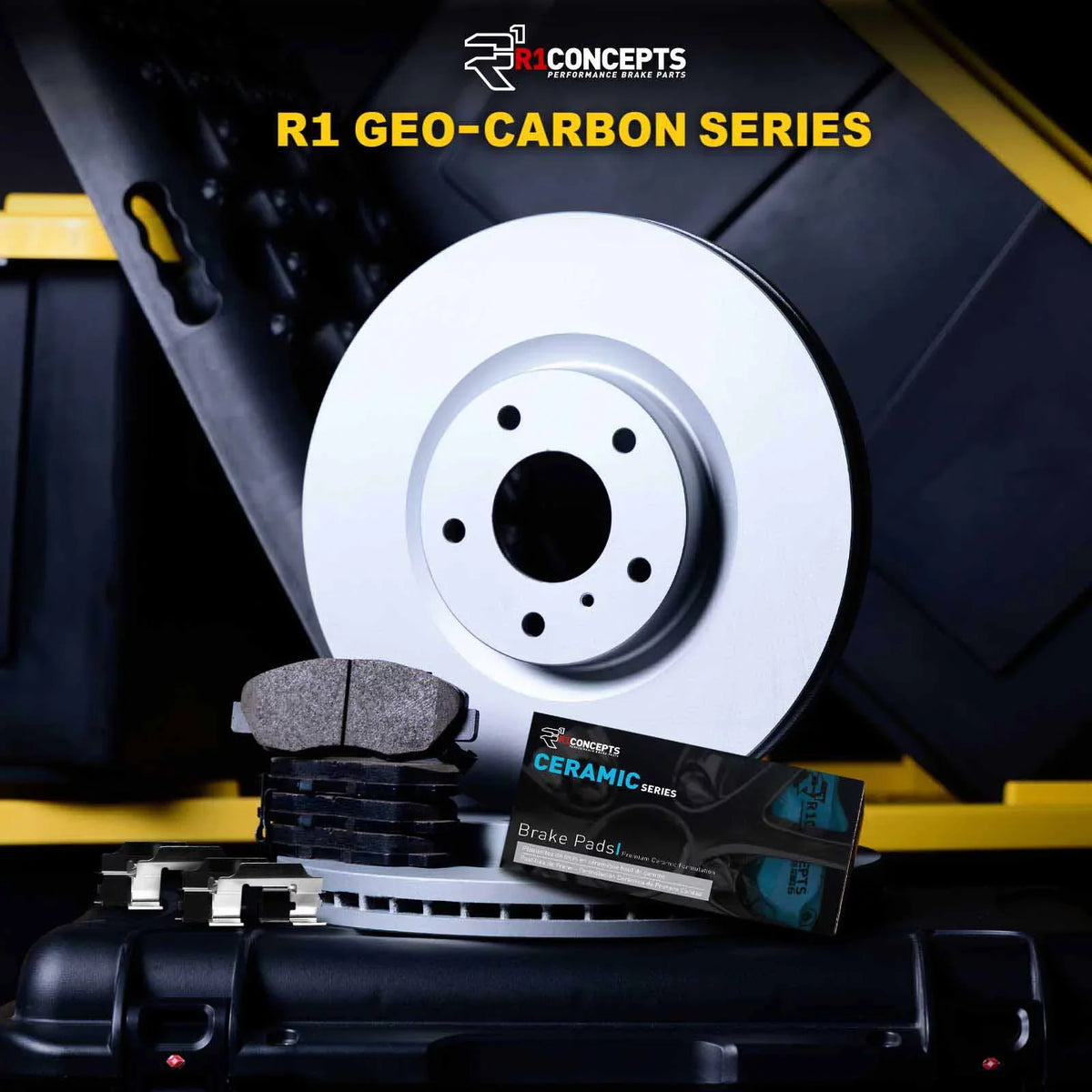 RX Rotor Concepts Ceramic LEXUS select: R1 Pads 76007 Wdwh1 Brake Carbon Fits With Coated 1999-2003 R1 Concepts