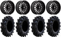 Polaris XP PRO XP Intimidator Black Wheels RZR 1000 XP Ranger Tires / / 36" Fuel ARC 18" 900/1000