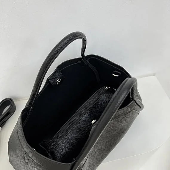 Bag Work Namzi for Women,Slouchy Oversized Bags,Genuine Capacity Tote Bag（White） Vegan Leather Tote Leather Shoulder Large