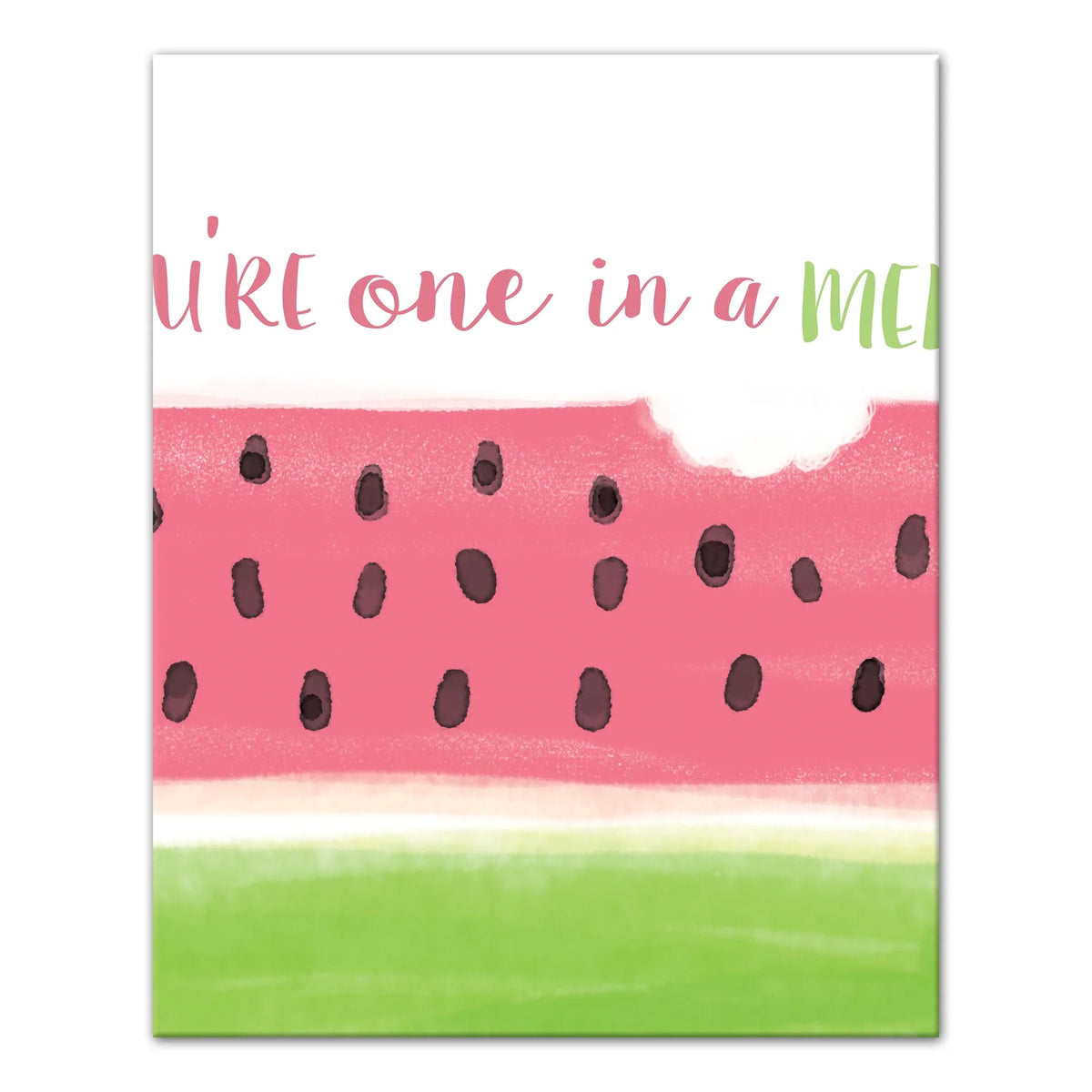 One Products Art Melon A 16x20 Canvas in Creative Wall