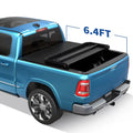 Dodge Ram 6.5FT Soft Cover 2002-2023 Bed Tonneau 1500/Ram 3500 for Truck Ledkingdomus 2500 Tri-Fold
