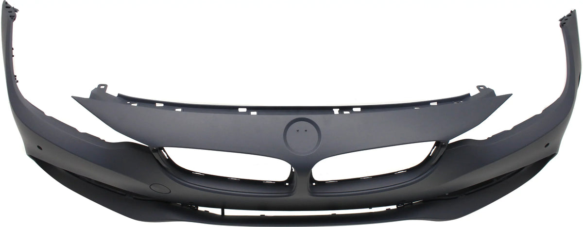 BMW Front PDC 2014-2017 4-SERIES BUMPER For with and Compatible COVER Convertible/Coupe/Hatchback Sensor Camera Primed Holes