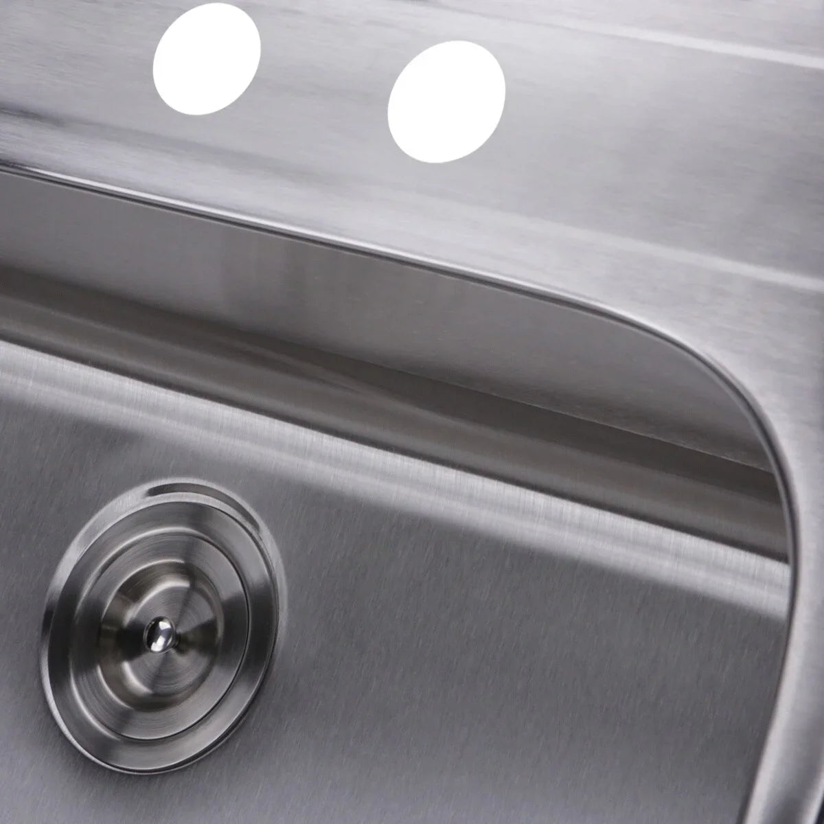 Kitchen 33-inch Drop-in Bowl Single Sink Stainless Steel