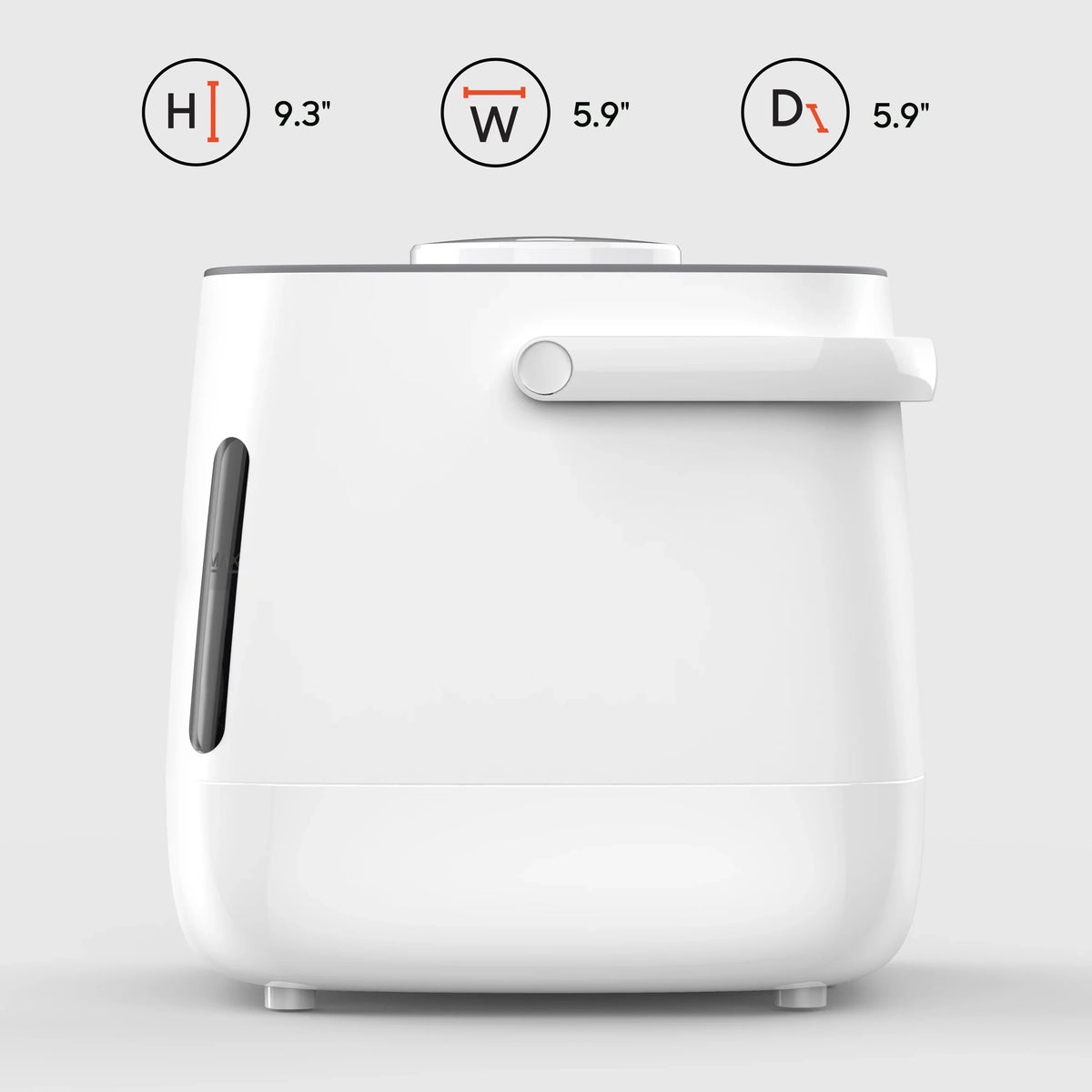 Mist White Ultrasonic Image Humidifier, Sharper 4 (New)