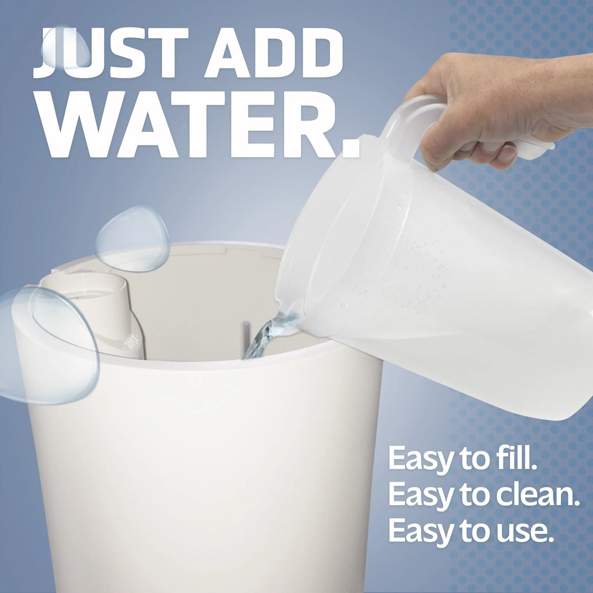 with Ultrasonic 90-Hour 1.6 ft. PureGuardian Mist 420 Sq. Humidistat, H997W Gallon Humidifier Cool
