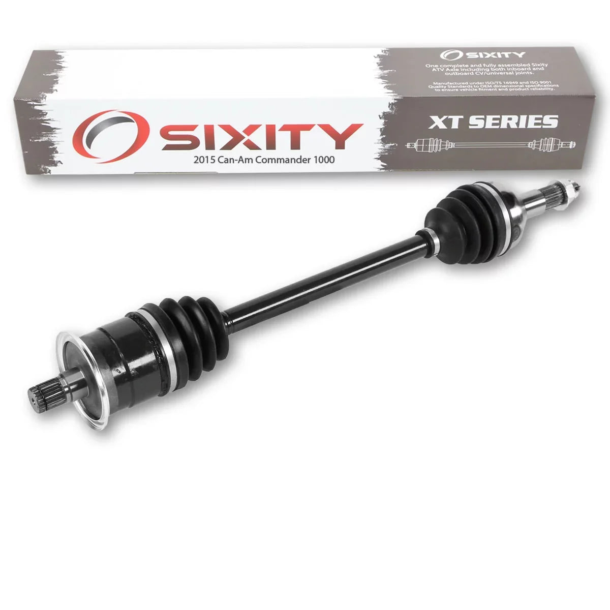 1000 Axle with XT MAX 4X4 2015 Commander Can-Am DPS Rear Sixity XT 1000 Left - compatible