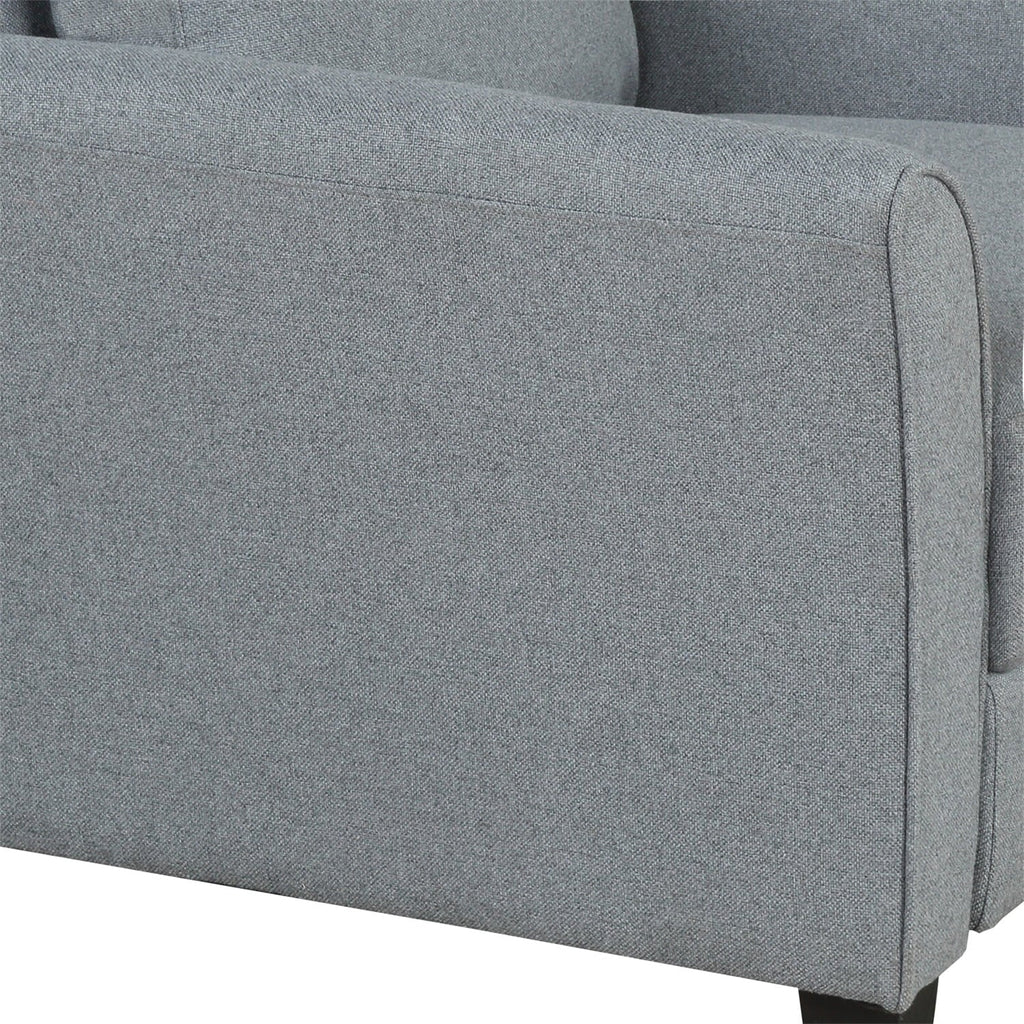 Living Sofa Anself Room (Gray) 3-seat Furniture chair and