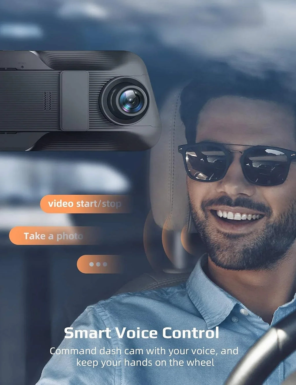 Open VX510 MIRROR MOUNTED VIVILINK Box DASHCAM