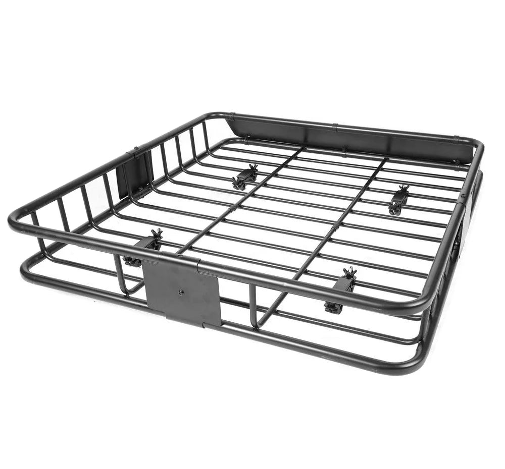 Roof 6" Top Rack Cargo x Holder - lbs Carrier 150 Carrier Cargo X Universal Steel 44" 39" Black Luggage Rooftop Jeremywell