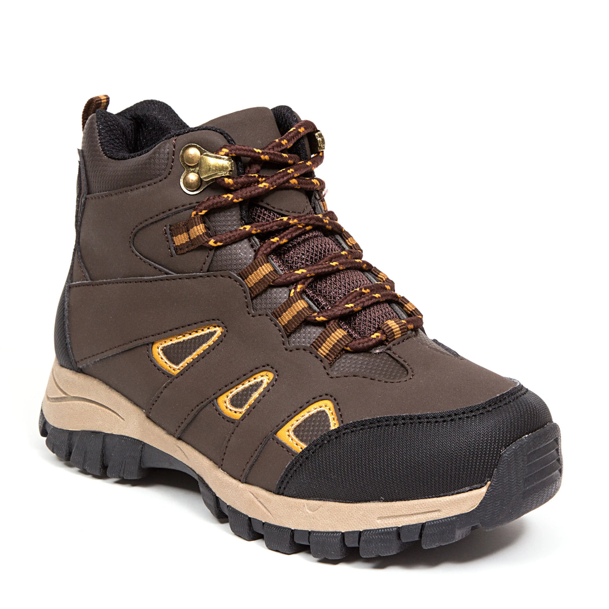 Deer Boot Little Kids' - Hiking Medium Stags Brown - 1.5 Drew Waterproof Kid