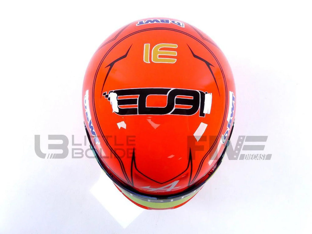 2023 1/2 HELMET CASQUE - Esteban Alpine - MINI Ocon