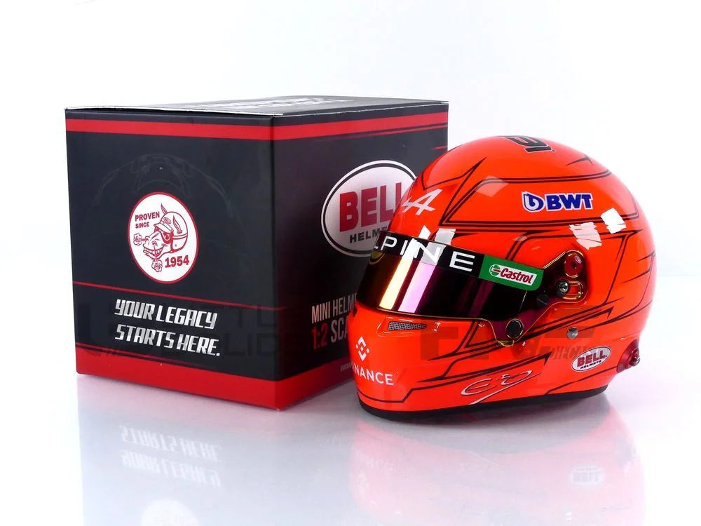 2023 1/2 HELMET CASQUE - Esteban Alpine - MINI Ocon