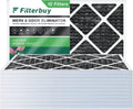 HVAC Pleated Carbon Odor 10x24x1 Furnace AC Activated Air Eliminator Filterbuy 8 with Filters (12-Pack) MERV