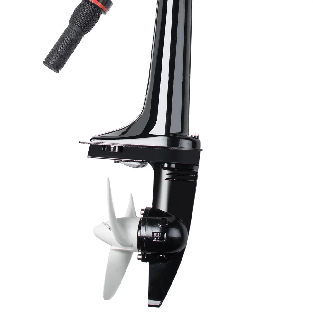 Boat 3.6 setup Air 55CC With Engine 4 Stroke Cooling Outboard Motor