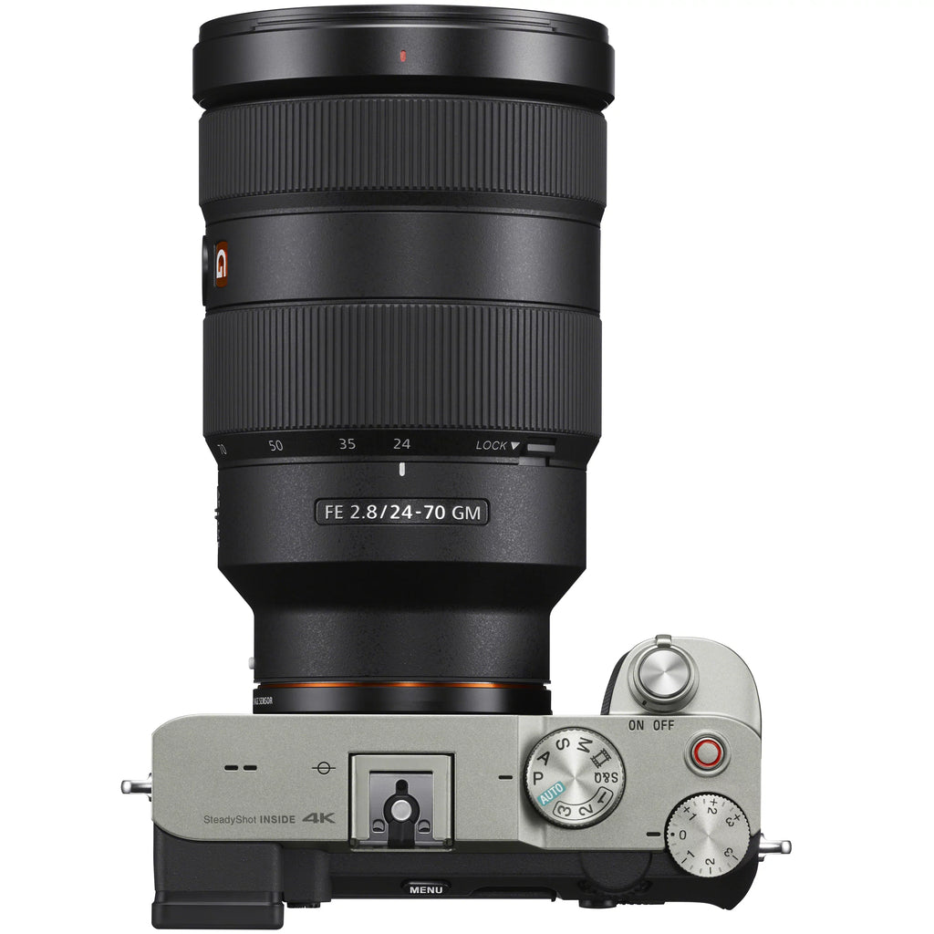 a7C GM Sony Deco w/ Case SEL2470GM and Zoom Bundle Accessories with Sony Software Master 24-70mm Lens G Backpack F2.8 FE Mirrorless Frame Camera Gear Full , Photography Silver ILCE7C/S Body