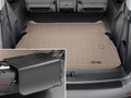 Protector, with with Cargo Behind 2018-2024 compatible With - WeatherTech Row Tan Bumper 2nd Bumper Protector Liner Honda Trunk Odyssey Seating