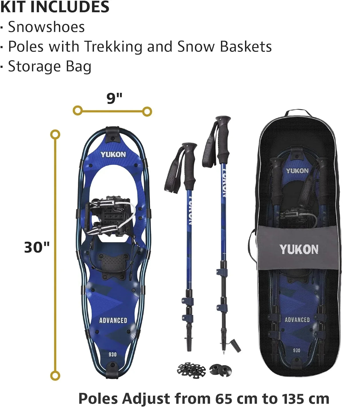 Advanced 930 Snowshoe Charlies Kit,