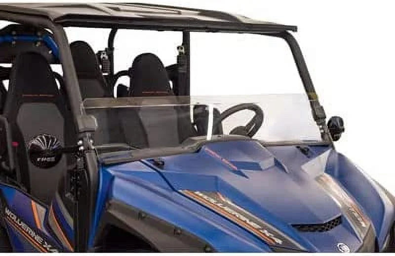 X4 Wolverine Windshield Yamaha Removable Compatible Clear XT-R With Half 2020