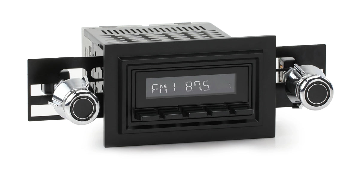RetroRadio Bluetooth, LAB-M1-221-55P-75PMC3 Mercury AUX, Compatible Include 1977-85 with AM/FM Capri Features