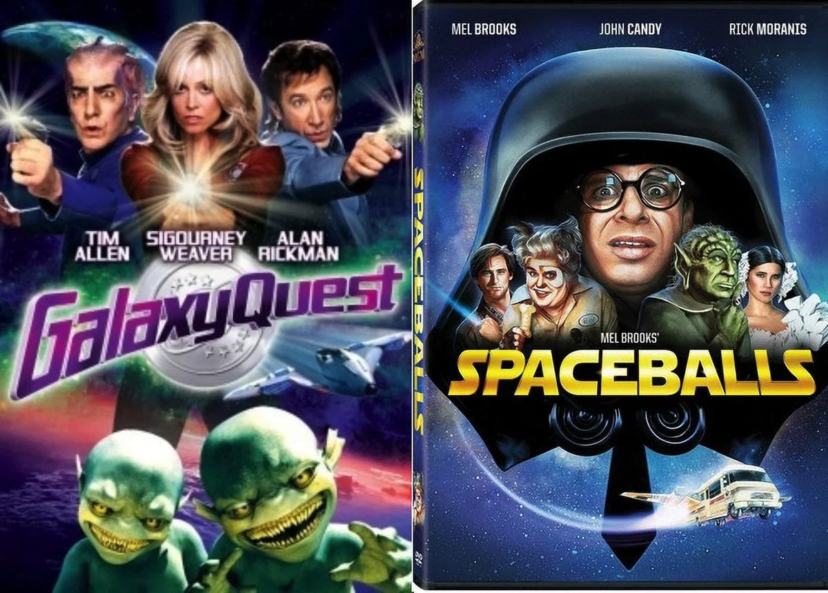 Time Galaxy Movie & Feature Includes Art Double Comedy Quest Card Sci-FI Spaceballs