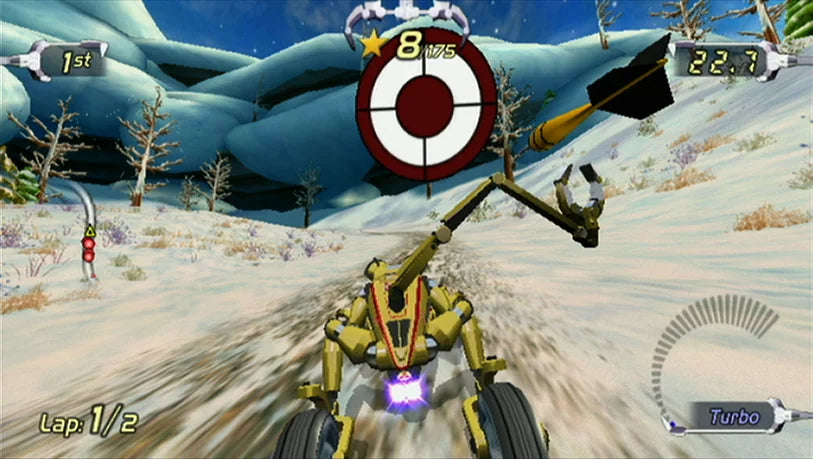 Wii Trick Nintendo Racing Excitebots: -