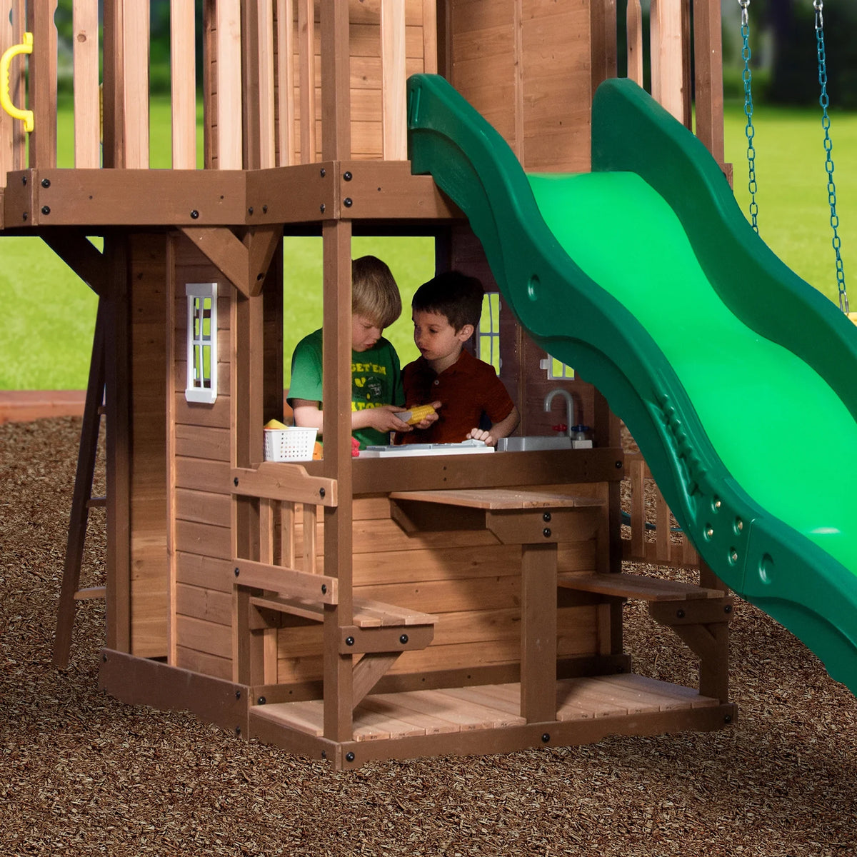 Backyard Set Swing Mount Discovery Triumph