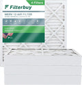 Pleated MERV Filterbuy Filters 13 (4-Pack) HVAC Furnace AC 20x20x4 Air
