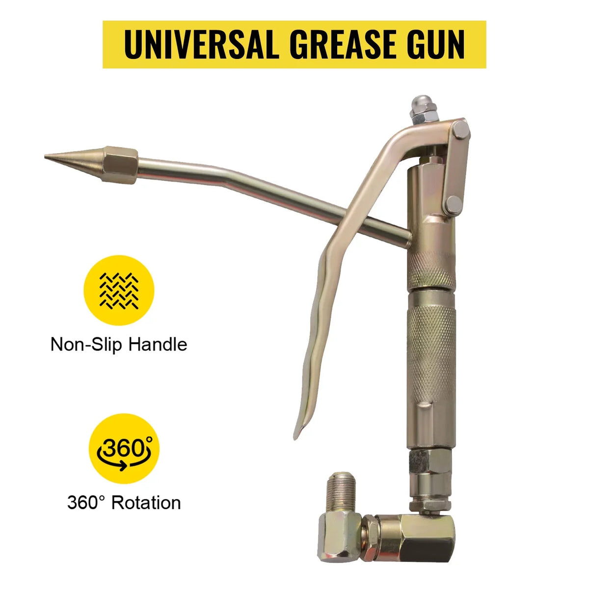 Air High 5 Pump Grease Injector Gallon Filler Pressure VEVOR Pneumatic Compressed