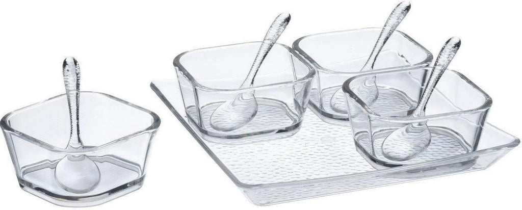 Pack 6) Events, (7.75" X Spoons 7.75" For Premium With Parties, 1", & Serving Clear Perfect - Set Dining X Of