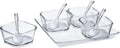 Pack 6) Events, (7.75" X Spoons 7.75" For Premium With Parties, 1", & Serving Clear Perfect - Set Dining X Of