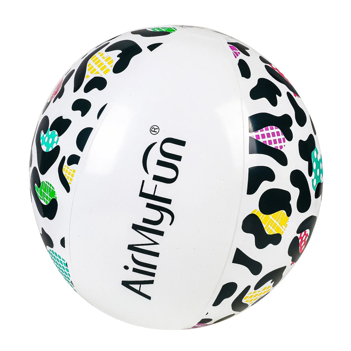 for colorful cheetah children men pool beach float, both and air-filled suitable ball,