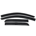 2020 2014 Guard Hatchback 2016 Mirage Visors Windshield Ikon Compatible Vent 14-23 Set 2019 Window 2015 Acrylic Deflector Rain Outside 2021 with Motorsports Mitsubishi 2018 Mount 4Pc 2017