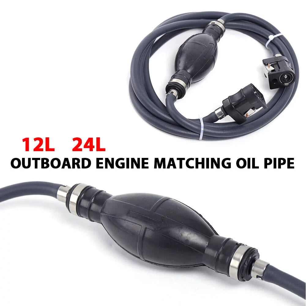 Assembly for Fuel Oil Hose Tube Line Marine Motor Boat air-filled Gas Tank Boat Connector Kayak ZhdnBhnos Outboard