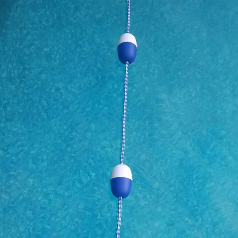 5m Pool White 16.4 Float Pool Lines / Safety Pool Rope ft Divider Blue Safety Lin Festnight Divider Cordon Lane and Rope