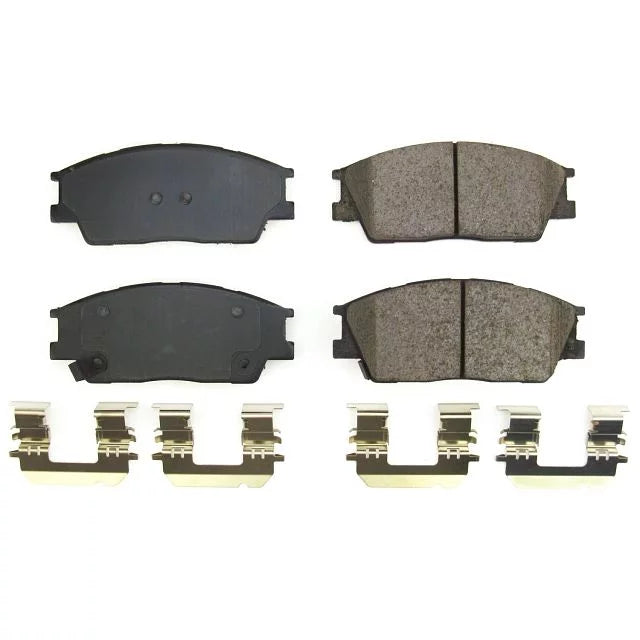Power Evolution with Brake 17-2285 Ceramic Pads Front Z17 Hardware Stop