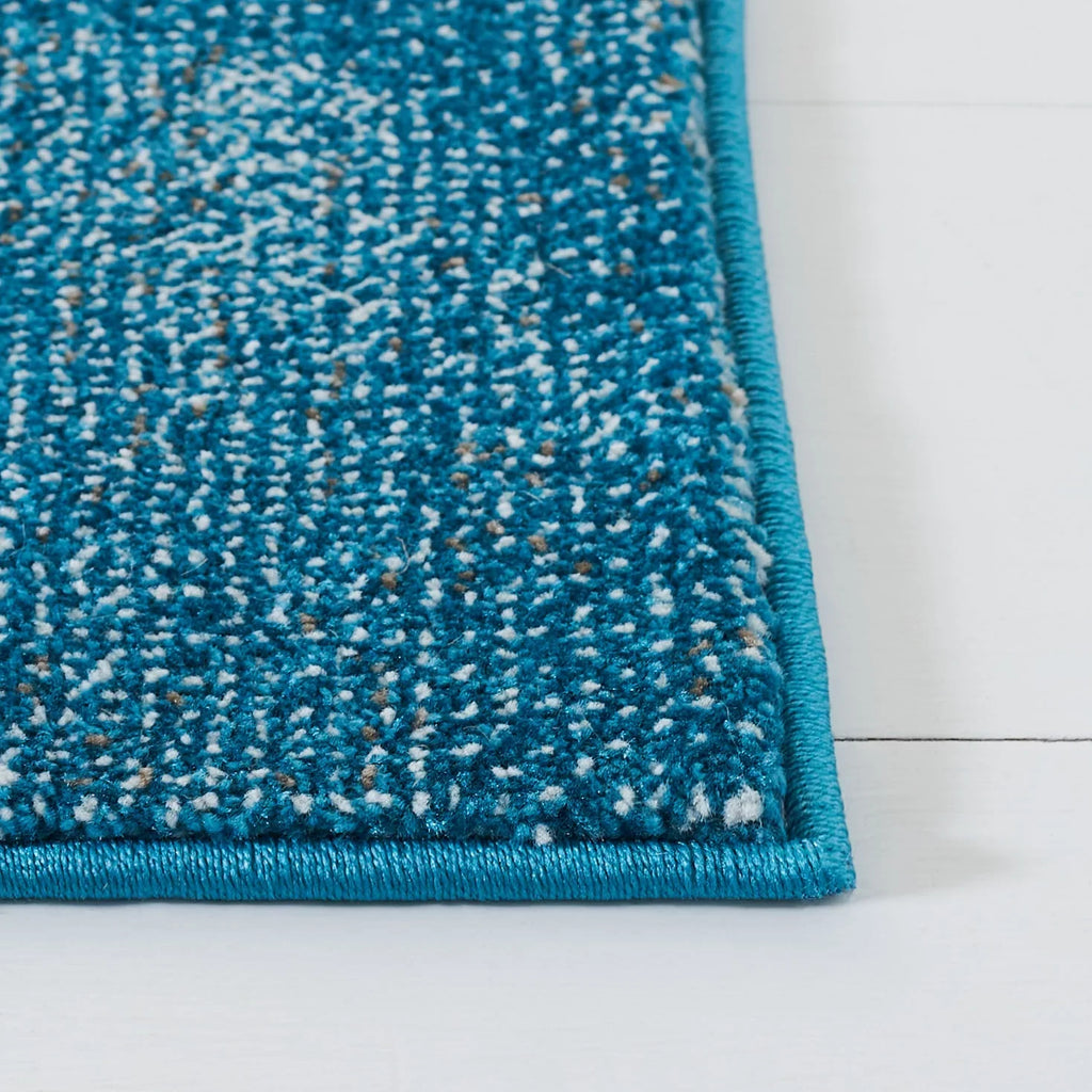 Area Glacier Rug, 5', SAFAVIEH 2'7" Blue/Gold Nazca Abstract x