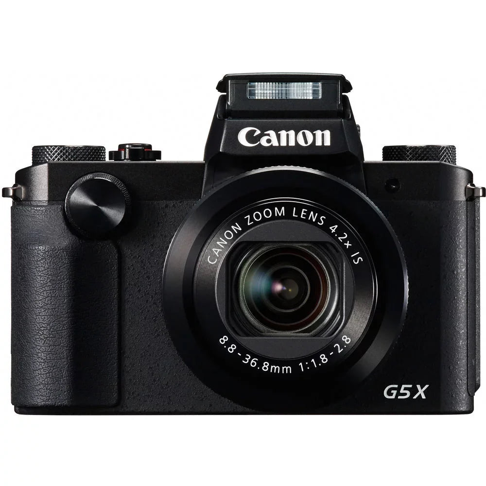 Card, G5 Kit (0510C001), Soft Reader, Digital Strap, Bag, Memory Deluxe Card Flex 64GB (International Cleaning Canon X Tripod, Hand Wallet, Model) Camera PowerShot