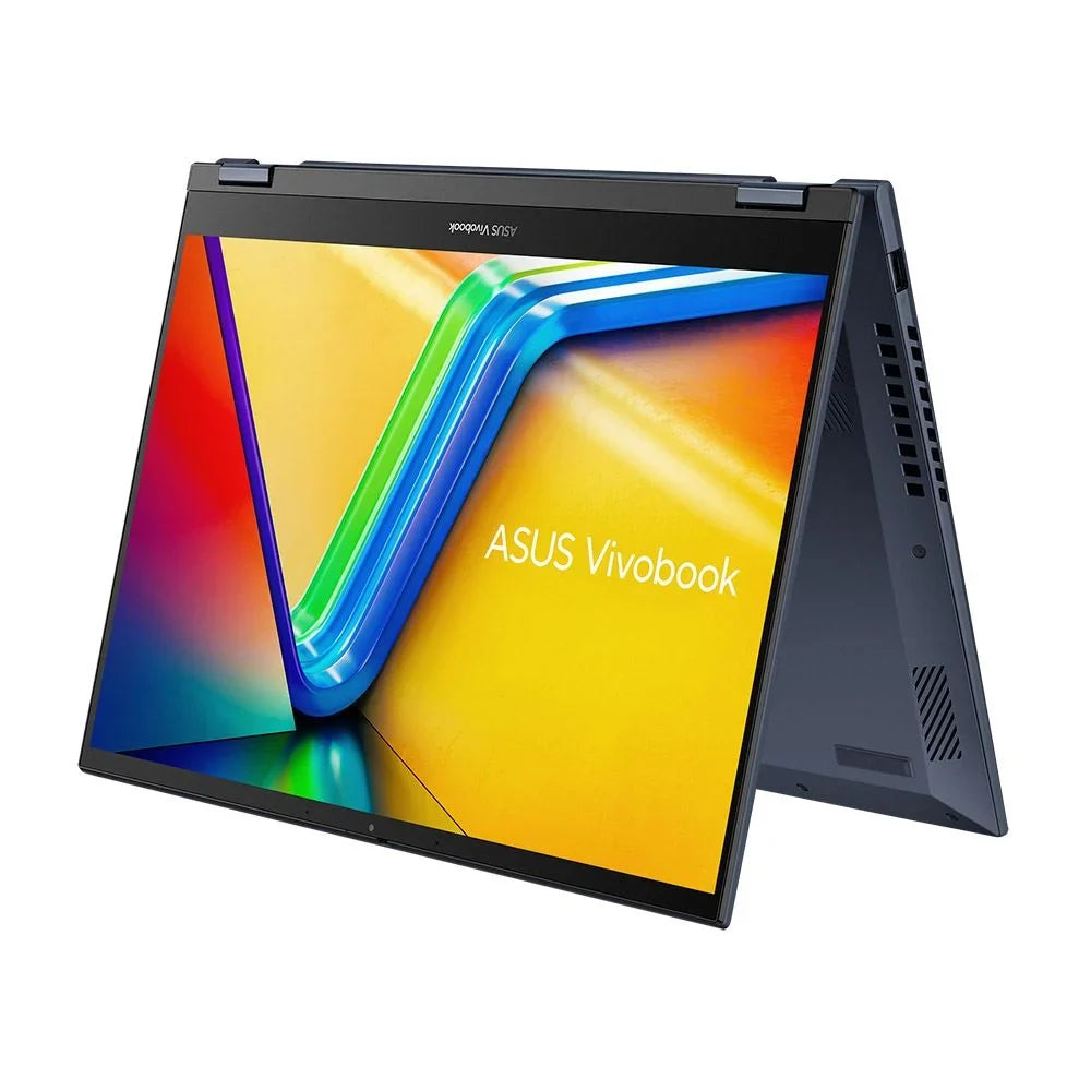 Gen State Vivobook 1220P Home Solid 1.1GHz 2-in-1 Processor Quiet i3 Intel Drive Blue RAM S Intel Graphics Laptop DDR4 14" Core BT TP3402ZA-OS34T 256GB 11 WiFi 12th UHD Computer Flip 8GB Windows