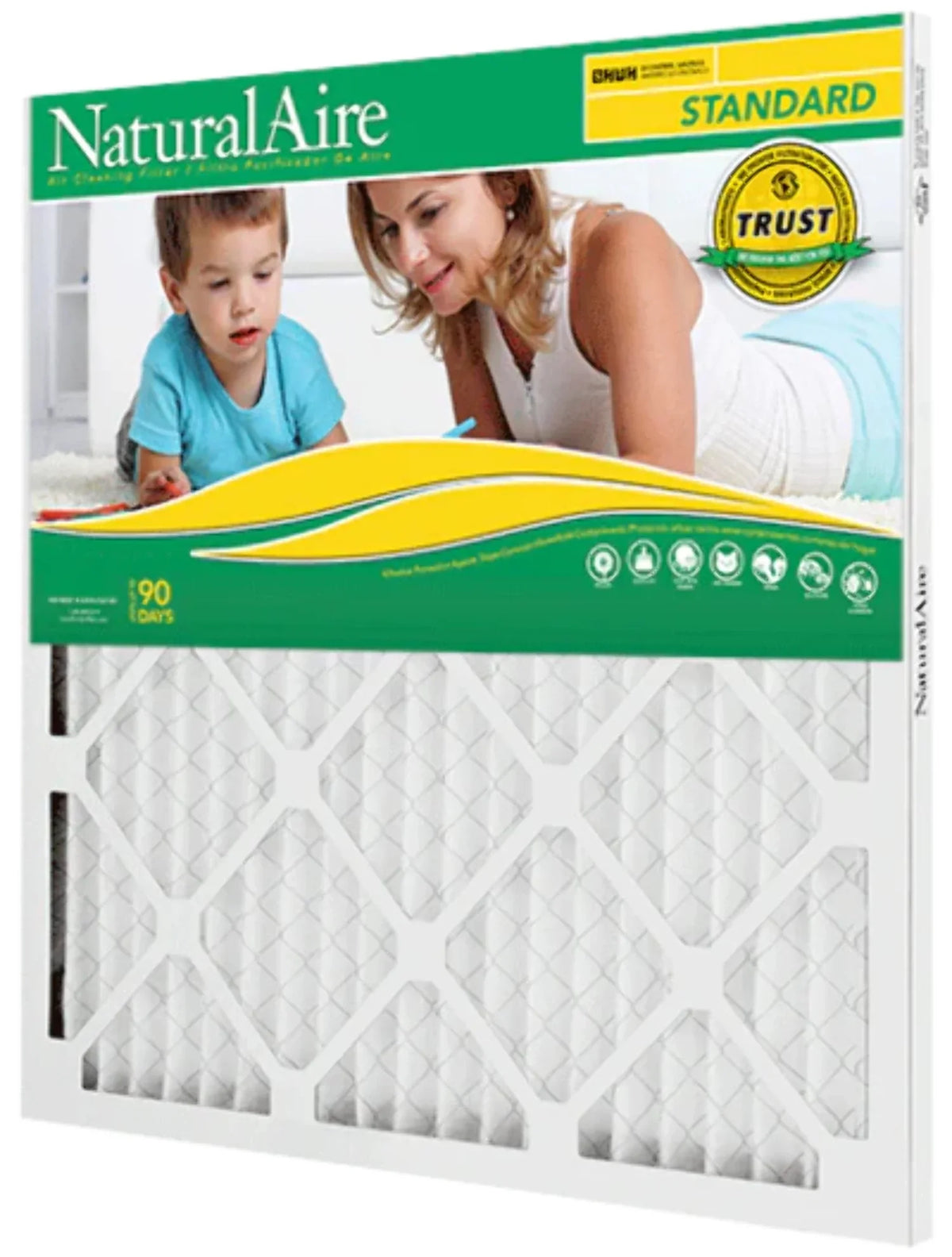 of NaturalAire 4314720 8 in. 12 - x 1 36 Pleated MERV Air x Precisionaire Filter Flanders 10 Pack