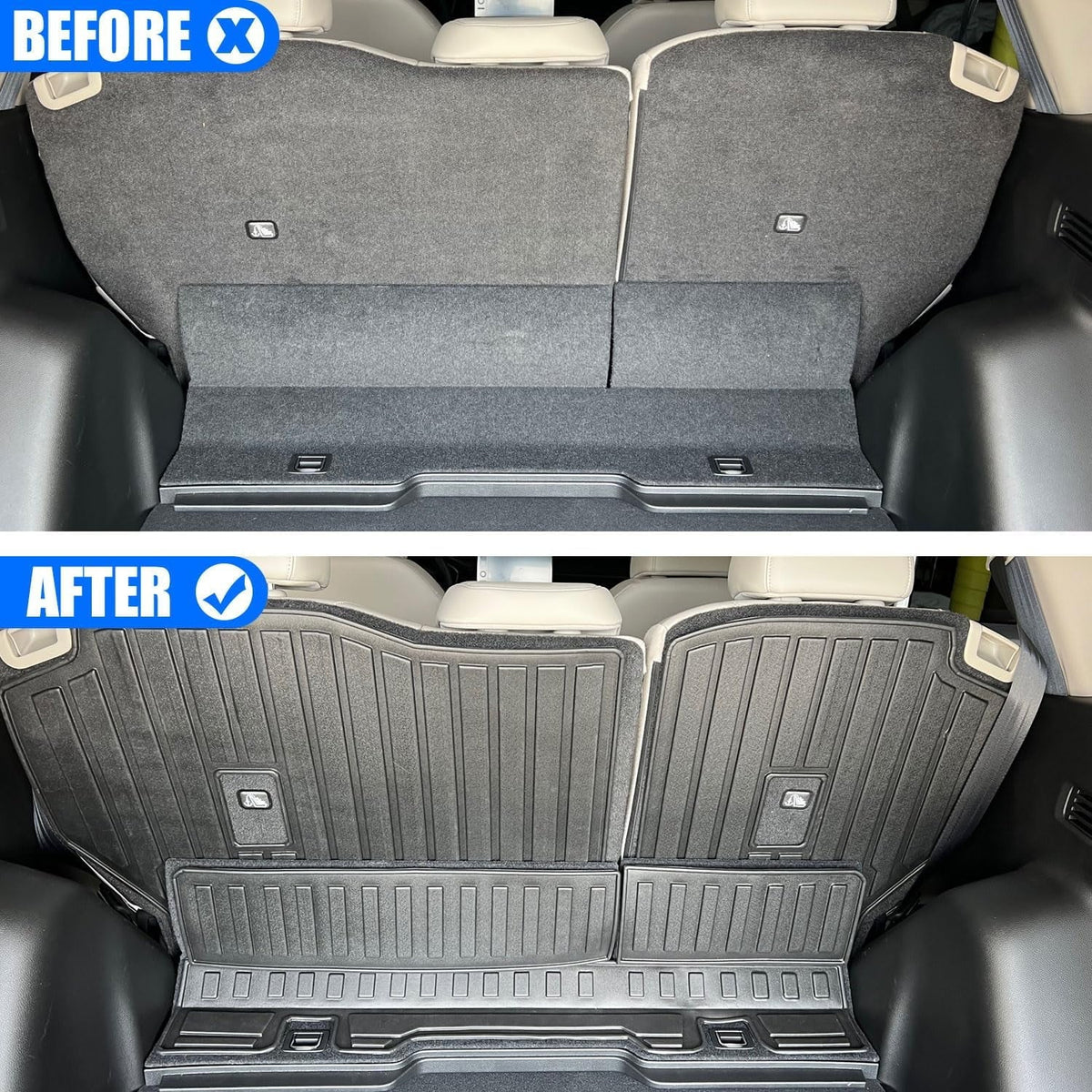 Accessory Back Black CR-V fit Suv Protector 2024 Backrest Seat Mat Rear Honda Backrest 2023-2024 CR-V for Trunk Honda Protector 2023