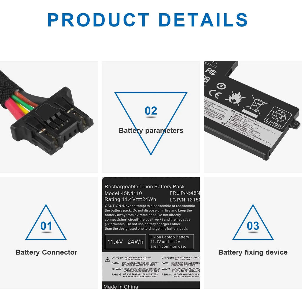 For T450S 45N1108 Battery T460 ThinkPad