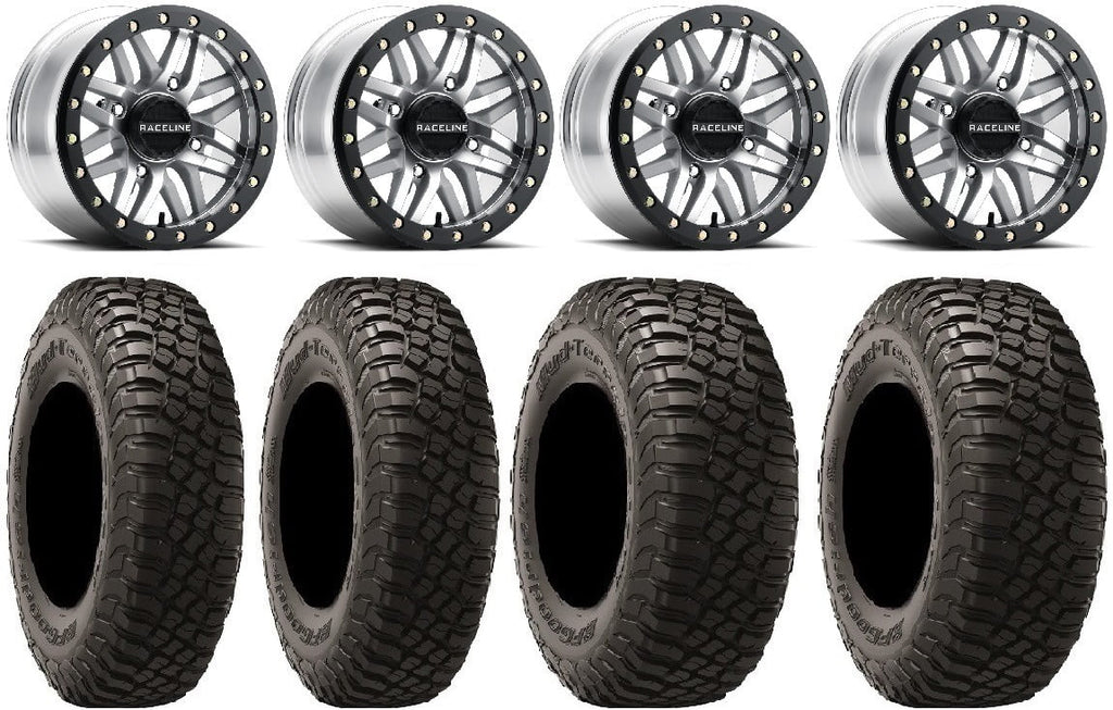 Mh Sportsman Ryno BFG Raceline 1000 Bdlk 14" Wheels 850 Tires 27" KM3 550