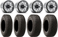 Mh Sportsman Ryno BFG Raceline 1000 Bdlk 14" Wheels 850 Tires 27" KM3 550